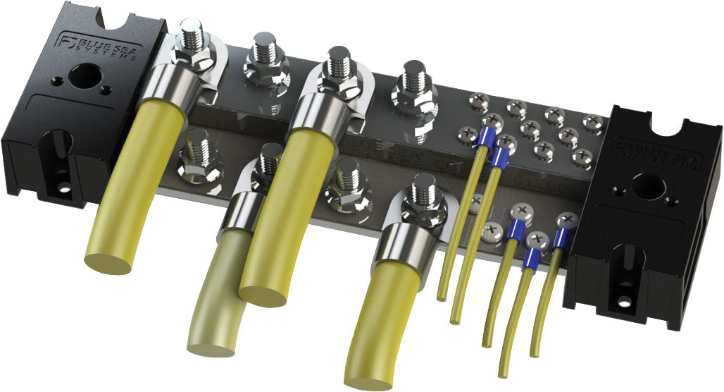 Blue Sea Systems 1990 PowerBar 1000A Bus Bar 8 Stud 3/8in