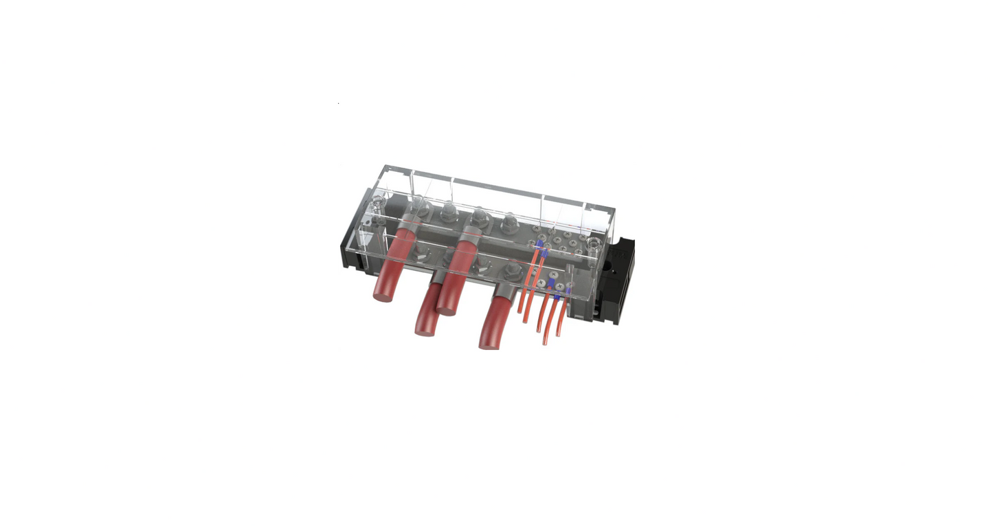 Blue Sea Systems 1990 PowerBar 1000A Bus Bar 8 Stud 3/8in