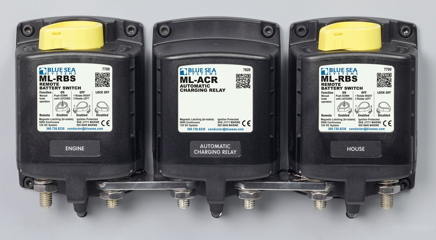 Blue Sea Systems 7622 ML-ACR Automatic Charging Relay 12V 500A