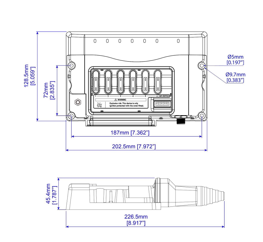 CZone 80-911-0161-00 Contact 6 Plus w/Bilge Sense + Seal and Connector