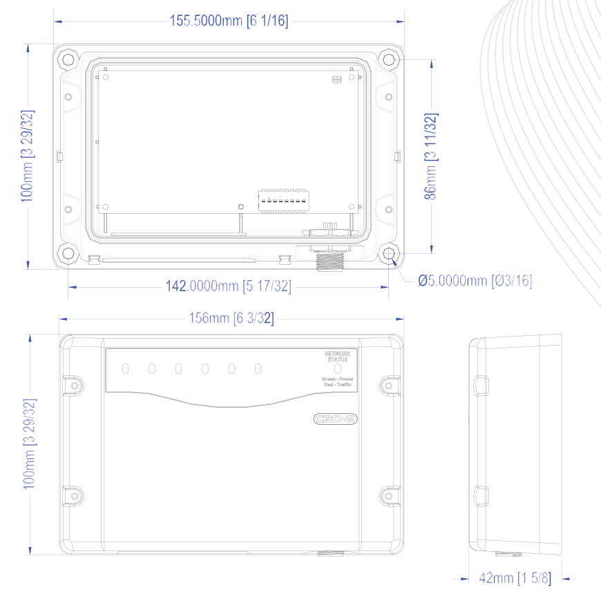 CZone 80-911-0013-00 Signal Interface with seals and connector