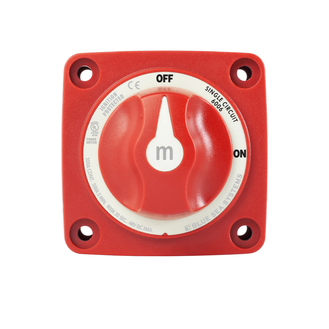 Blue Sea Systems 6006 Battery Switch 300A On/Off