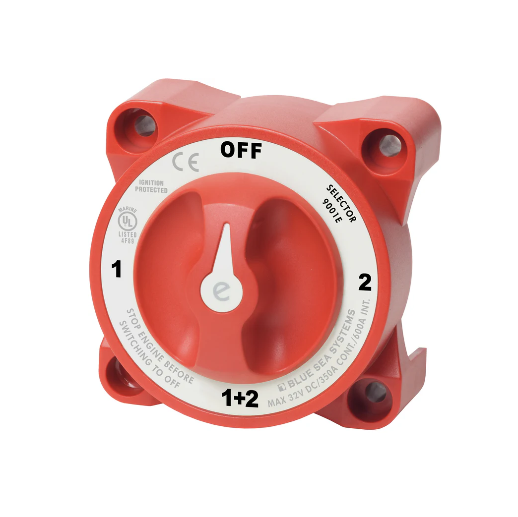 Blue Sea Systems 9001e Battery Switch 350A Selector 1/2/Combine