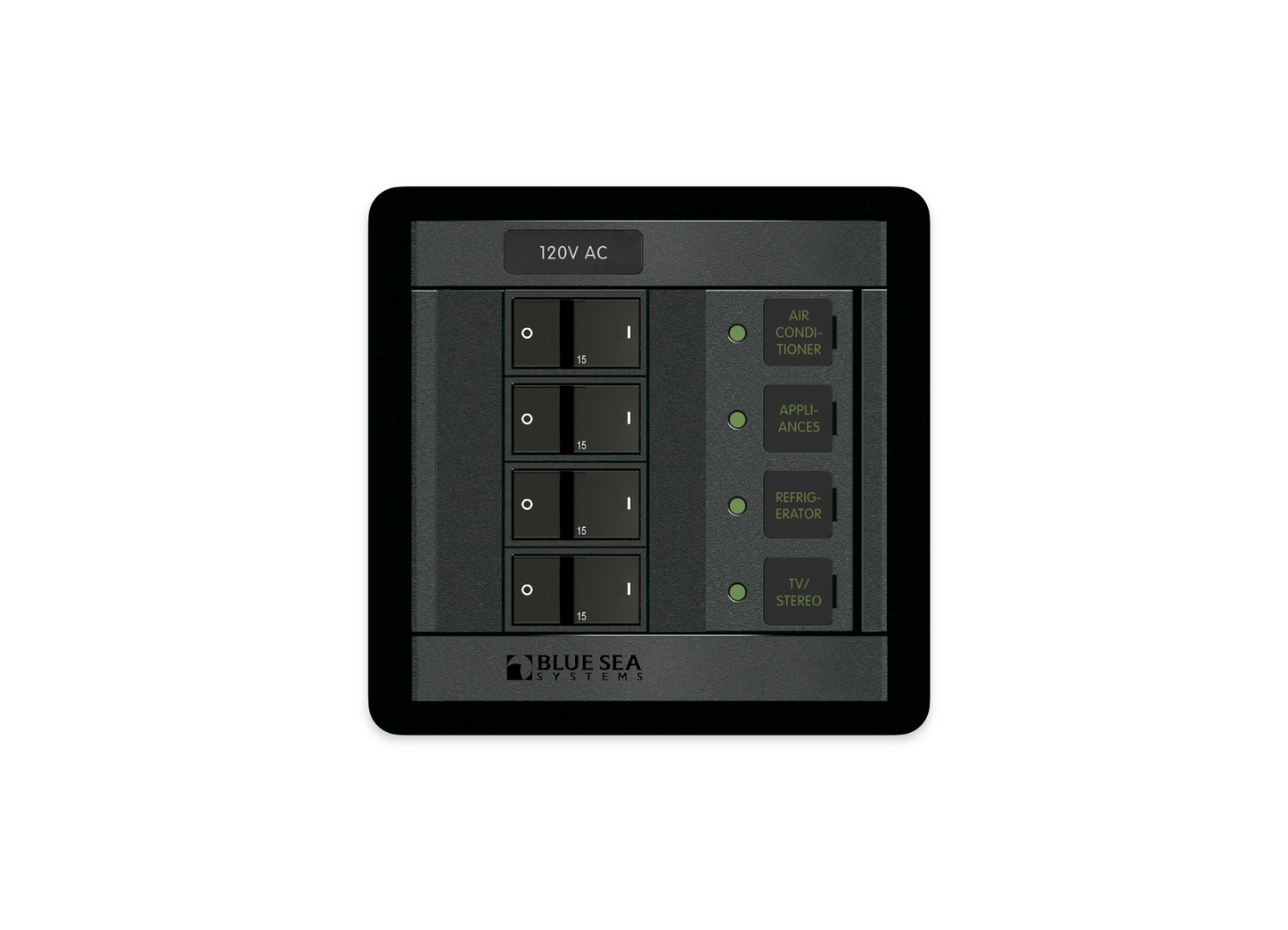 Blue Sea Systems 1210-BSS Panel 360 120VAC
