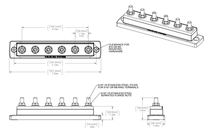 Blue Sea Systems 2126 MaxiBus 250A