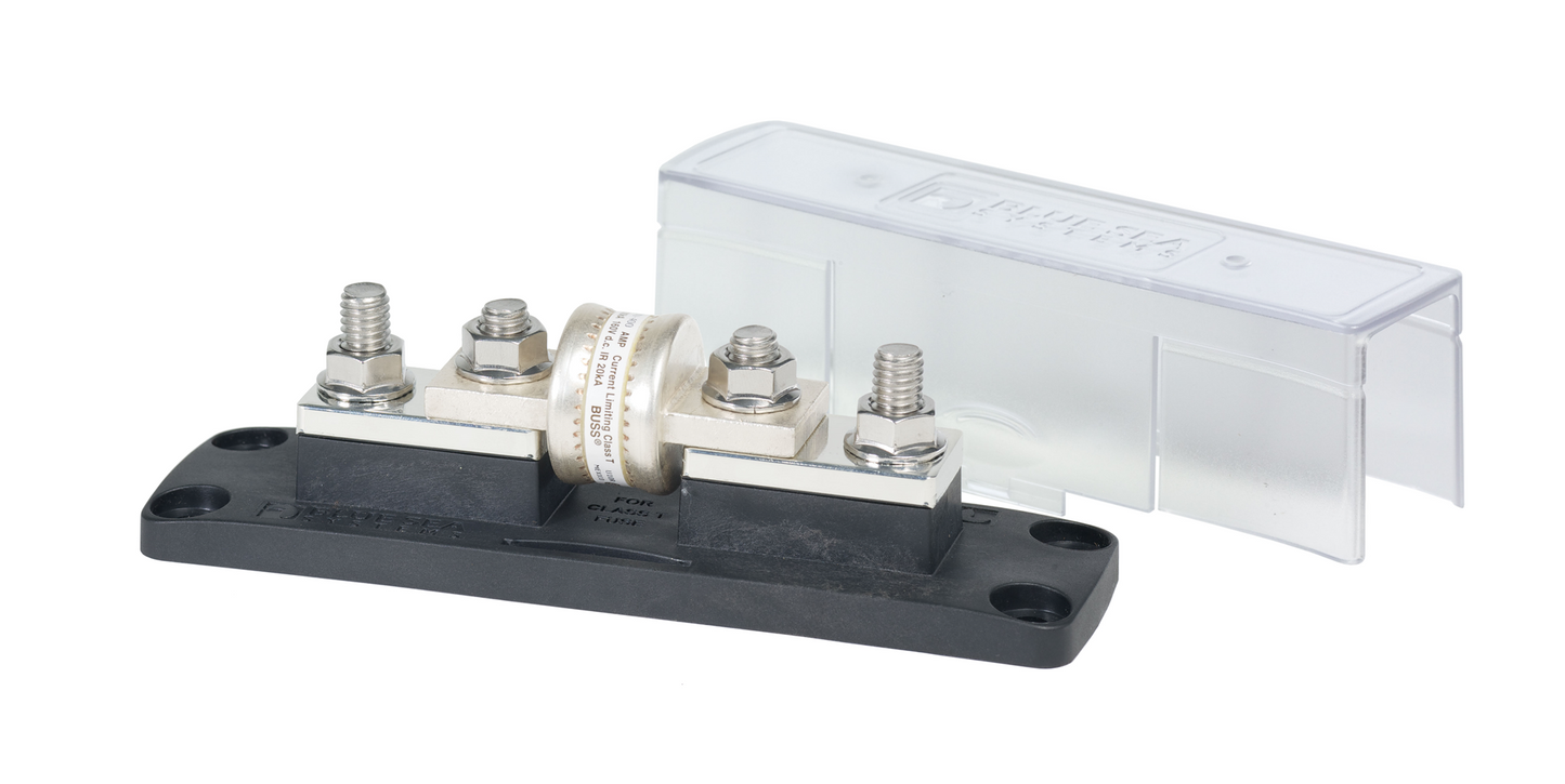 Blue Sea Systems 5502 Class T Fuse Block with Cover - 225A to 400A