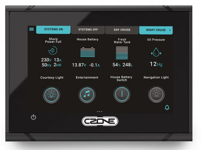 CZone 80-911-0124-00 LCD Touch 5 Display