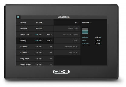 CZone 80-911-0200-00 LCD Touch 7 Display