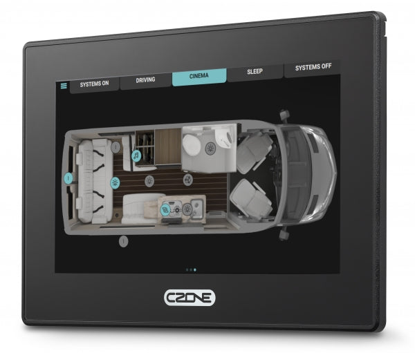 CZone 80-911-0200-00 LCD Touch 7 Display