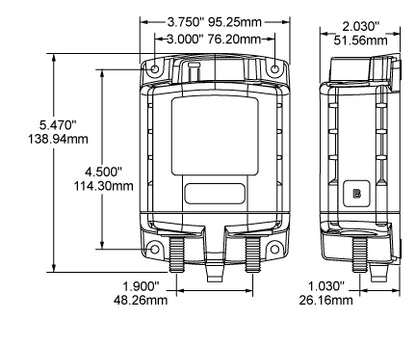 Blue Sea Systems 7700 Remote Battery Switch 12V 500A