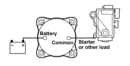 Blue Sea Systems 9003e Battery Switch 350A On/Off