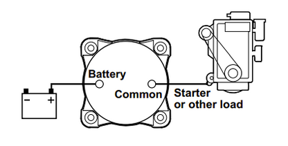 Blue Sea Systems 9003e Battery Switch 350A On/Off