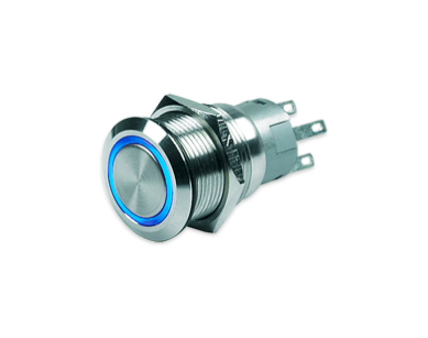 BEP PUSH BUTTON SWITCH - 24V LATCHING ON/OFF & MOMENTARY ON/OFF
