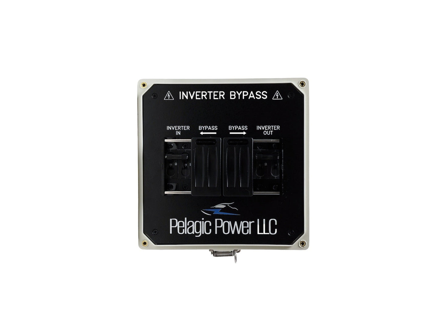 Inverter Bypass Surface Mount Box with Circuit Breaker Lockouts