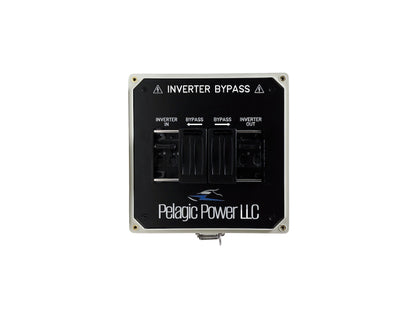 Inverter Bypass Surface Mount Box with Circuit Breaker Lockouts