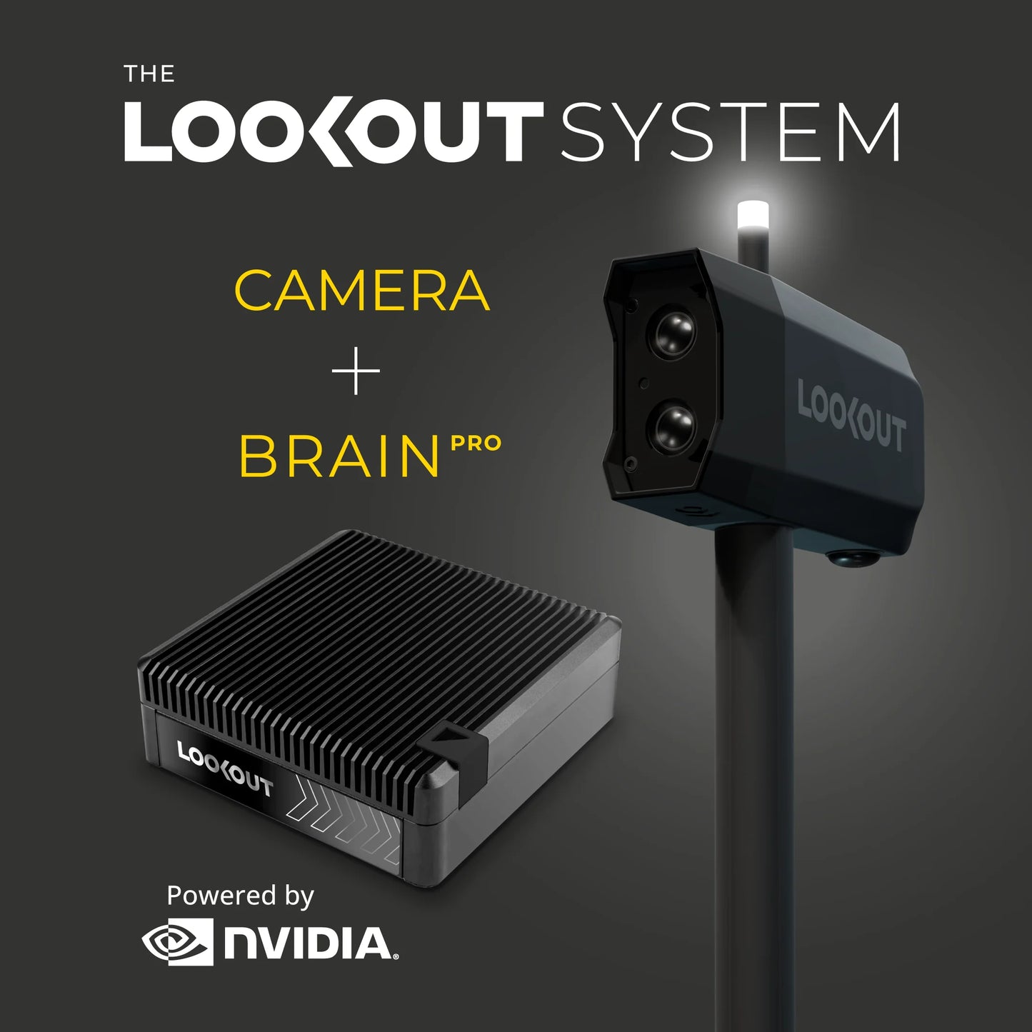 LOOKOUT Brain Pro + LOOKOUT Object Deterrence Camera