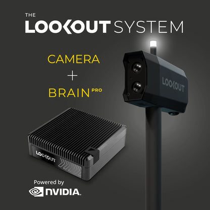 LOOKOUT Brain Pro + LOOKOUT Object Deterrence Camera
