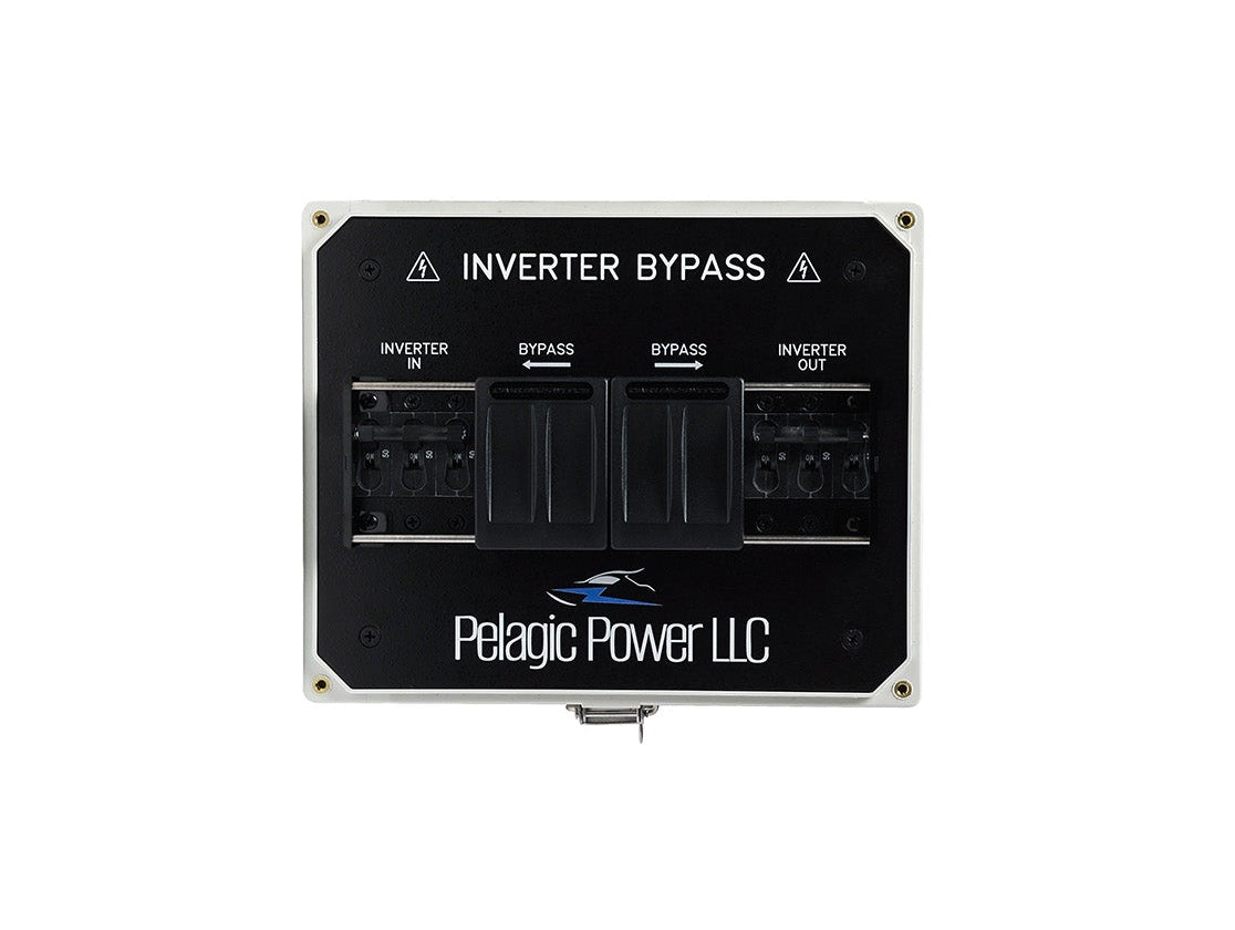 Inverter Bypass Surface Mount Box with Circuit Breaker Lockouts