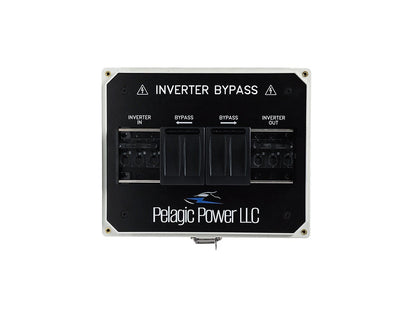 Inverter Bypass Surface Mount Box with Circuit Breaker Lockouts