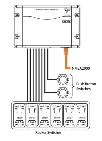 CZone 80-911-0011-00 Switch Control Interface