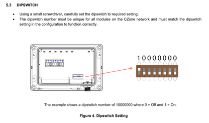 CZone 80-911-0013-00 Signal Interface with seals and connector