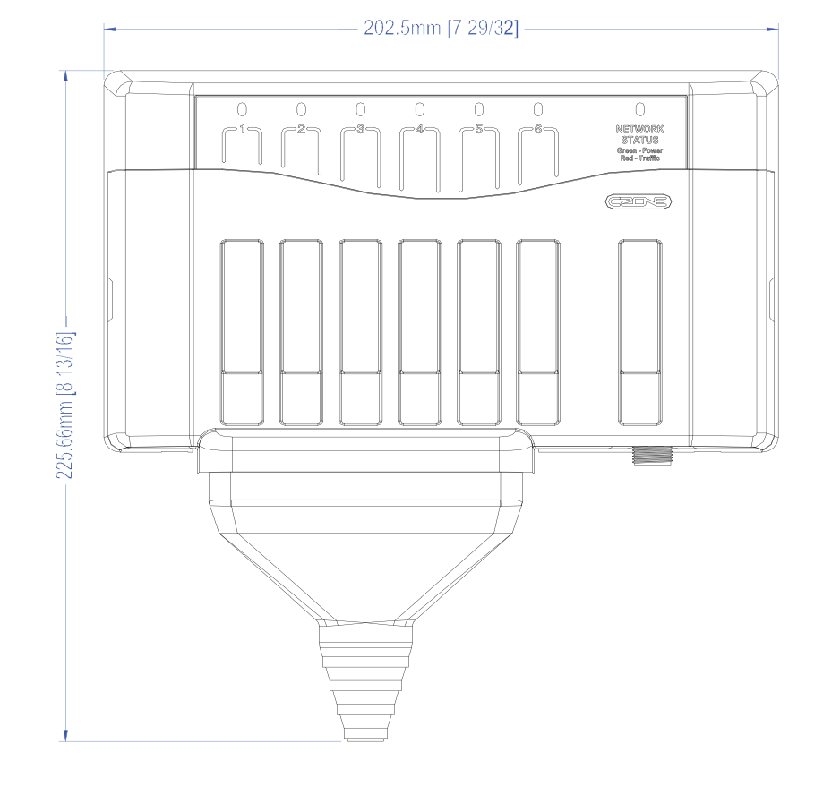 CZone 80-911-0009-00 Output Interface with Connector and Boot