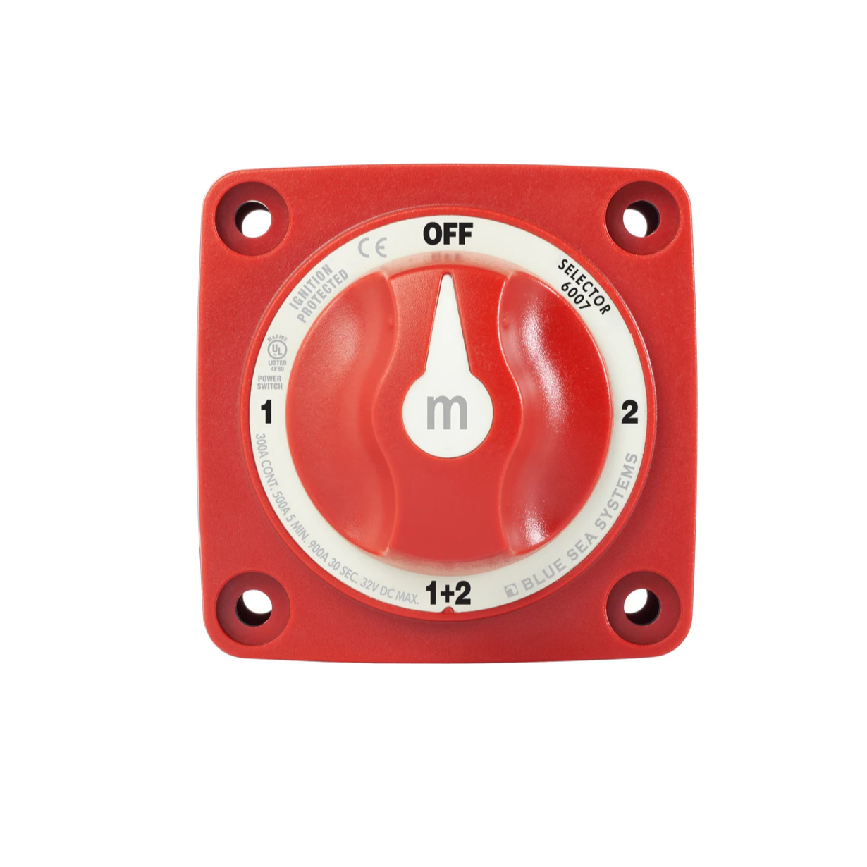 Blue Sea Systems 6007 Battery Switch 300A Selector 1/2/Combine