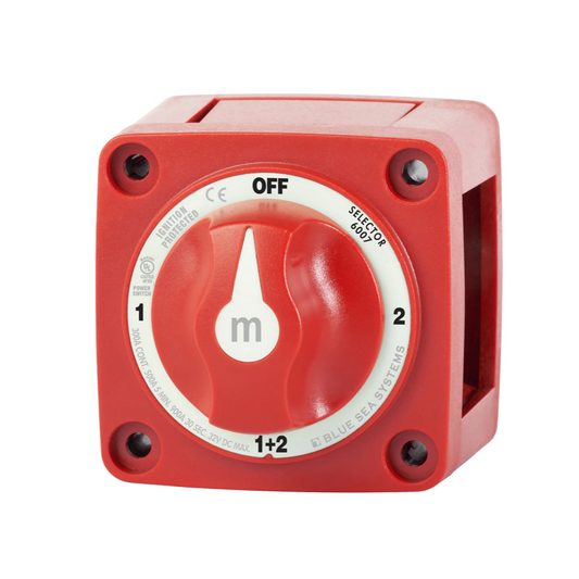 Blue Sea Systems 6007 Battery Switch 300A Selector 1/2/Combine