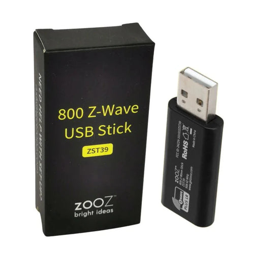 ZOOZ 800 SERIES Z-WAVE LONG RANGE USB STICK ZST39 LR