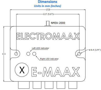 ElectroMaax E-Maax Pro X Regulator 12/24V External