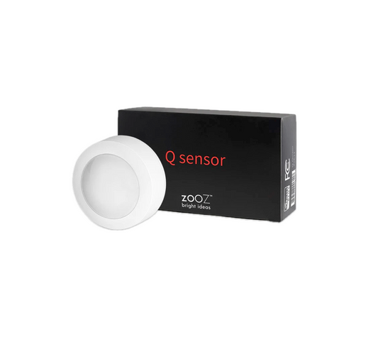 Zooz ZSE11 800LR 800 Series Z-Wave Long Range Q Sensor | Motion, Temp, Humidity, Light
