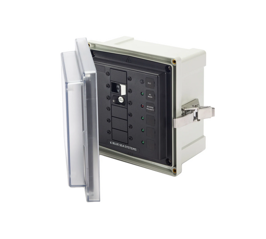 Blue Sea Systems 3116 SMS Surface Mount System 120V 30A ELCI Main + 3 Circuits