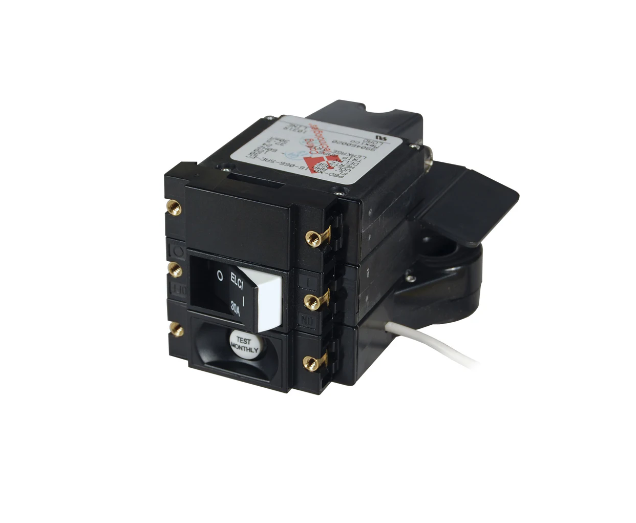 Blue Sea Systems 3116 SMS Surface Mount System 120V 30A ELCI Main + 3 Circuits