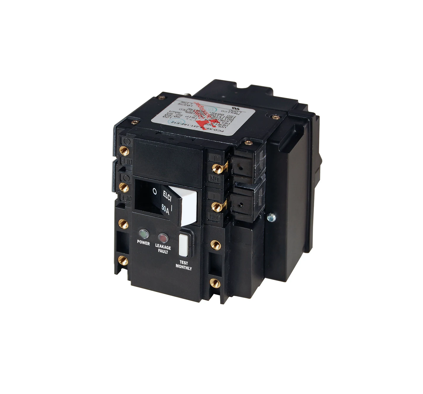 Blue Sea Systems 3118 SMS Surface Mount System 120V 50A ELCI Main + 2 Circuits