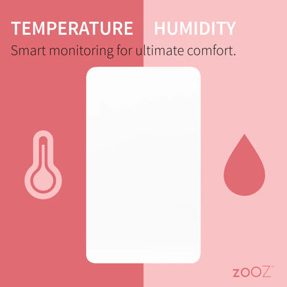 ZOOZ 800 SERIES Z-WAVE LONG RANGE XS TEMPERATURE | HUMIDITY SENSOR ZSE44 800LR